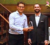 Nikolas Herbst and SPEC President David Reiner